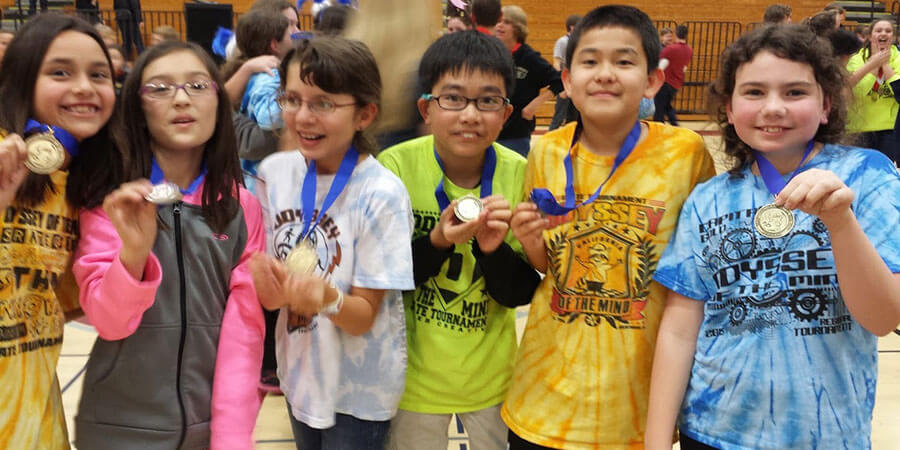 Cooper Elementary Odyssey of the Mind Team A 2015